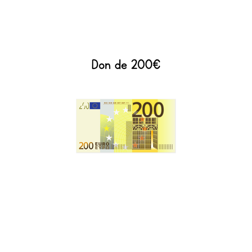Dons de 200 euros